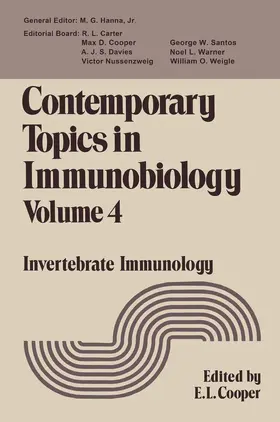 Cooper |  Contemporary Topics in Immunobiology | Buch |  Sack Fachmedien