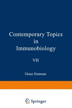 Stutman |  Contemporary Topics in Immunobiology, Vol. 7:T Cells | Buch |  Sack Fachmedien