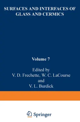 Frechette |  Surfaces and Interfaces of Glass and Ceramics | Buch |  Sack Fachmedien