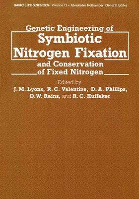 Lyons | Genetic Engineering of Symbiotic Nitrogen Fixation and Conservation of Fixed Nitrogen | Buch | 978-1-4684-3955-7 | sack.de
