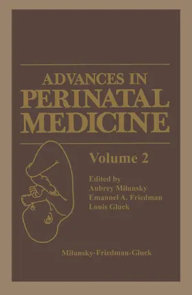 Milunsky / Gluck / Friedman |  Advances in Perinatal Medicine | Buch |  Sack Fachmedien