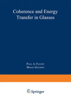 Golding / Fleury | Coherence and Energy Transfer in Glasses | E-Book | sack.de