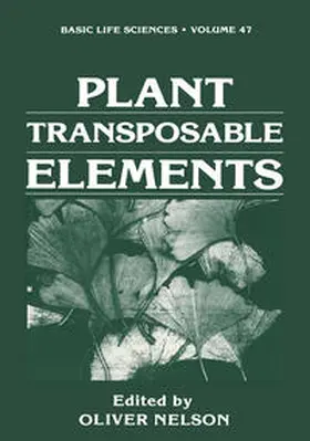 Nelson | Plant Transposable Elements | E-Book | sack.de