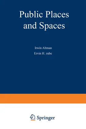 Zube / Altman |  Public Places and Spaces | Buch |  Sack Fachmedien