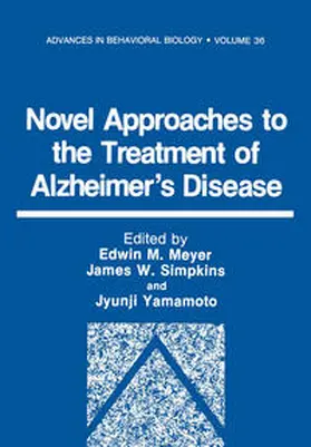 Meyer |  Novel Approaches to the Treatment of Alzheimer’s Disease | eBook | Sack Fachmedien