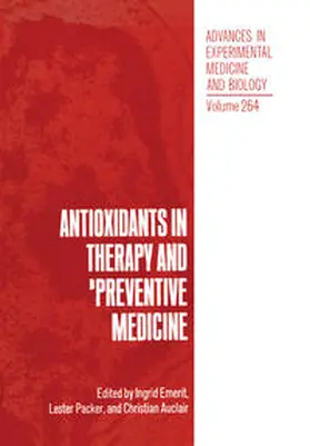 Emerit / Packer / Auclair |  Antioxidants in Therapy and Preventive Medicine | eBook | Sack Fachmedien
