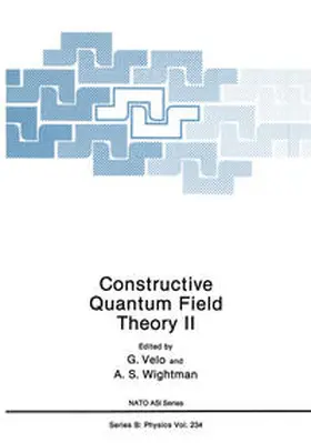 Velo / Wightman | Constructive Quantum Field Theory II | E-Book | sack.de
