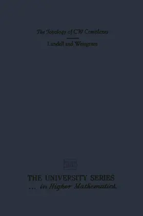 Lundell / Weingram |  The Topology of CW Complexes | Buch |  Sack Fachmedien