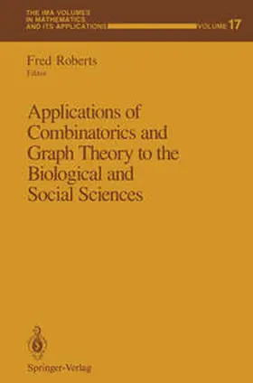 Roberts |  Applications of Combinatorics and Graph Theory to the Biological and Social Sciences | eBook | Sack Fachmedien