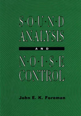 Foreman |  Sound Analysis and Noise Control | Buch |  Sack Fachmedien