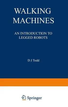 Todd |  Walking Machines | Buch |  Sack Fachmedien