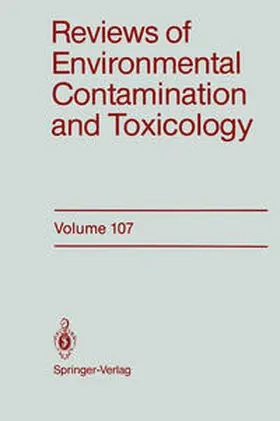  Reviews of Environmental Contamination and Toxicology | eBook | Sack Fachmedien