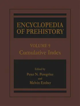 Ember / Peregrine |  Encyclopedia of Prehistory | Buch |  Sack Fachmedien