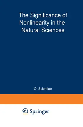 Mintz |  The Significance of Nonlinearity in the Natural Sciences | Buch |  Sack Fachmedien