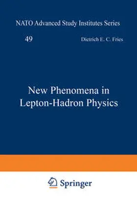 Fries |  New Phenomena in Lepton-Hadron Physics | eBook | Sack Fachmedien