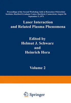 Hora |  Laser Interaction and Related Plasma Phenomena | eBook | Sack Fachmedien
