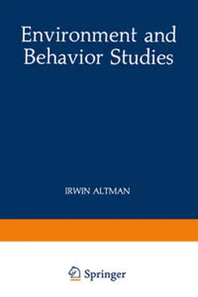 Altman / Christensen |  Environment and Behavior Studies | eBook | Sack Fachmedien