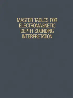 Verma |  Master Tables for Electromagnetic Depth Sounding Interpretation | Buch |  Sack Fachmedien