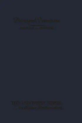 Rodin / Sario |  Principal Functions | Buch |  Sack Fachmedien