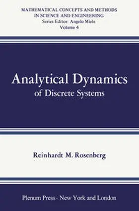 Rosenberg |  Analytical Dynamics of Discrete Systems | eBook | Sack Fachmedien