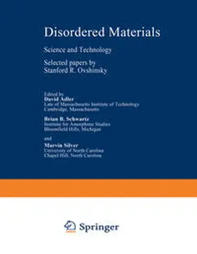 Ovshinsky / Adler / Schwartz |  Disordered Materials | eBook | Sack Fachmedien