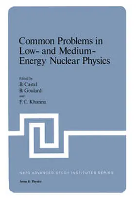 Castel / Goulard / Khanna |  Common Problems in Low- and Medium-Energy Nuclear Physics | eBook | Sack Fachmedien