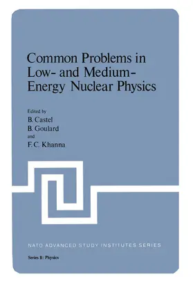 Castel / Khanna / Goulard |  Common Problems in Low- and Medium-Energy Nuclear Physics | Buch |  Sack Fachmedien