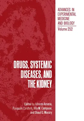 Amerio |  Drugs, Systemic Diseases, and the Kidney | Buch |  Sack Fachmedien