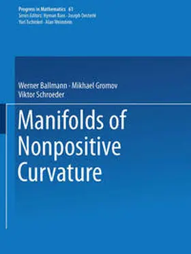 Ballmann / Gromov / Schroeder | Manifolds of Nonpositive Curvature | E-Book | sack.de