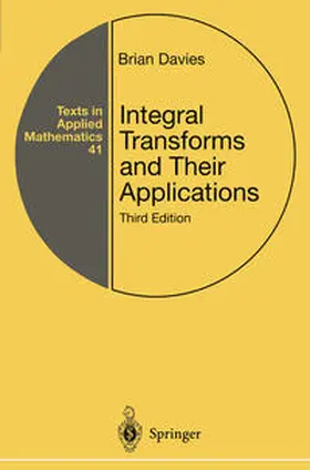Davies |  Integral Transforms and Their Applications | eBook | Sack Fachmedien