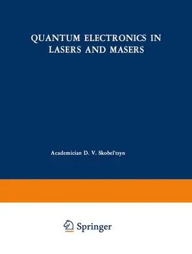 Skobel tsyn |  Quantum Electronics in Lasers and Masers | Buch |  Sack Fachmedien
