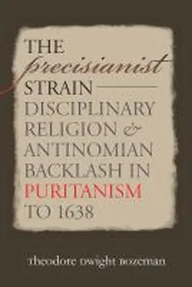 Bozeman |  The Precisianist Strain | Buch |  Sack Fachmedien