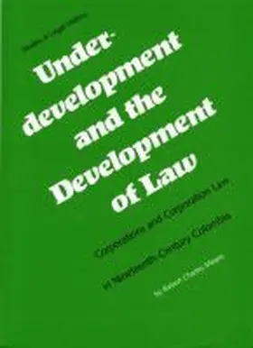 Means |  Underdevelopment and the Development of Law | Buch |  Sack Fachmedien