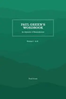 Green |  Paul Green's Wordbook | Buch |  Sack Fachmedien