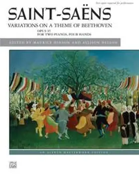  Variations on a Theme of Beethoven, Op. 35 | Buch |  Sack Fachmedien