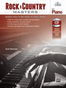 Baerman |  Rock & Country Masters for Piano | Buch |  Sack Fachmedien