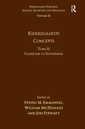 Emmanuel / McDonald |  Volume 15, Tome II | Buch |  Sack Fachmedien