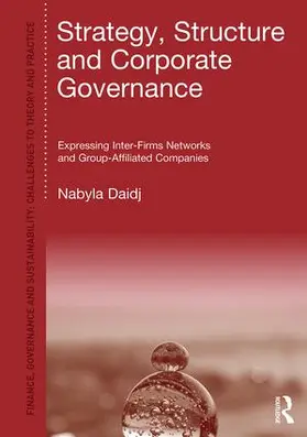 Daidj |  Strategy, Structure and Corporate Governance | Buch |  Sack Fachmedien