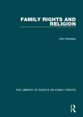 Eekelaar |  Family Rights and Religion | Buch |  Sack Fachmedien