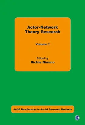 Nimmo |  Actor-Network Theory Research | Buch |  Sack Fachmedien