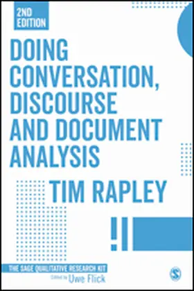 Rapley | Doing Conversation, Discourse and Document Analysis | Buch | 978-1-4739-1361-5 | sack.de