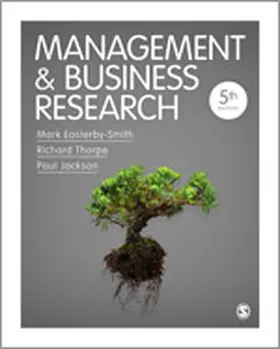 Easterby-Smith / Thorpe / Jackson |  Management and Business Research | Buch |  Sack Fachmedien