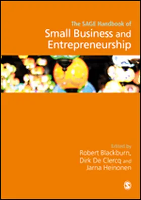 Blackburn / De Clercq / Heinonen |  The SAGE Handbook of Small Business and Entrepreneurship | eBook | Sack Fachmedien