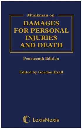 Exall |  Munkman Damages For Personal Injuries and Death | Buch |  Sack Fachmedien