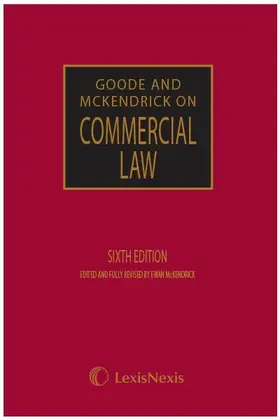 McKendrick / Goode |  Goode on Commercial Law | Buch |  Sack Fachmedien