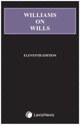 Barlow / Wallington / Meadway |  Williams on Wills | Buch |  Sack Fachmedien
