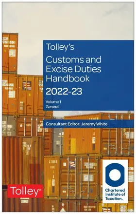  Tolley's Customs and Excise Duties Handbook Set 2022-2023 | Buch |  Sack Fachmedien