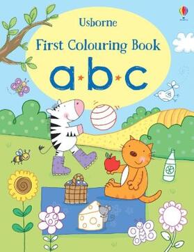  First Colouring Book ABC | Buch |  Sack Fachmedien