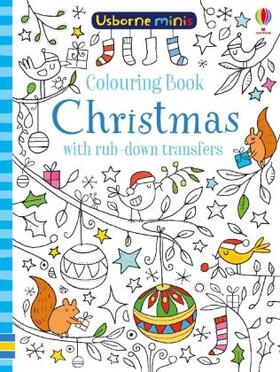 Robson |  Colouring Book Christmas with rub-down transfers | Buch |  Sack Fachmedien
