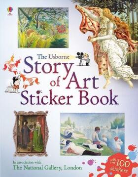 Courtauld |  Story of Art Sticker Book | Buch |  Sack Fachmedien